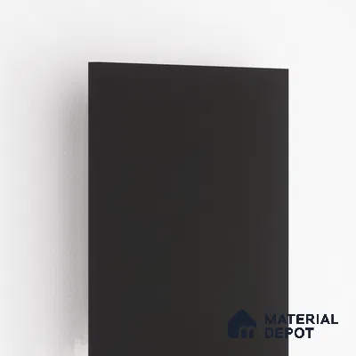 80293 GL Black 8 ft x 4 ft Glossy Finish Liner Laminate - 0.8 mm | Suitable for TV Unit, Wardrobe, Kitchen Cabinets