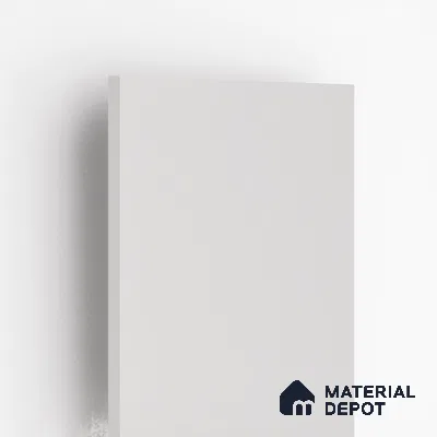 White Textured Solid Look LM 07984 8 ft x 4 ft Texture Finish Decorative Laminate - 0.8 mm | Suitable for TV Unit, Wardrobe, Kitchen Cabinets