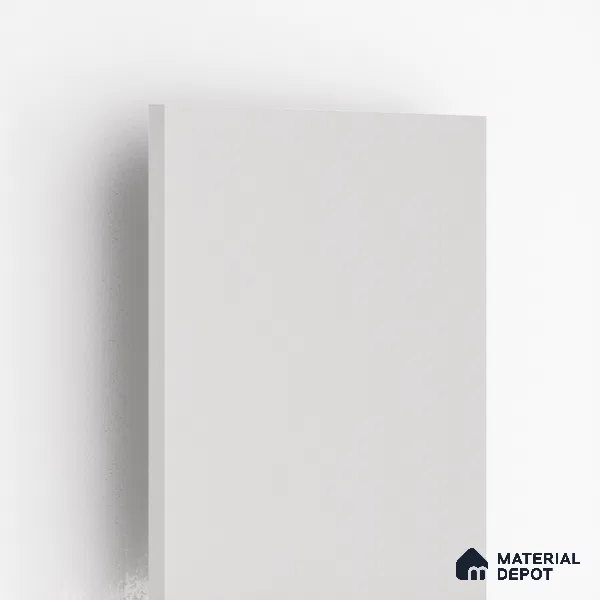 White Textured Solid Look LM 07984 8 ft x 4 ft Texture Finish Decorative Laminate - 0.8 mm | Suitable for TV Unit, Wardrobe, Kitchen Cabinets