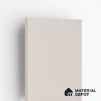 Light Cream Solid Colors Look LM 08046 8 ft x 4 ft High Gloss Finish Decorative Laminate - 0.8 mm | Suitable for Living Room, Kitchen, Office