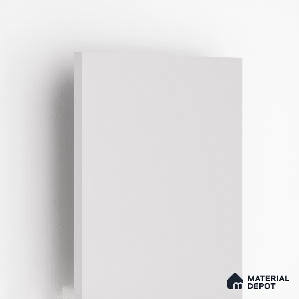 White Textured Solid Look LM 08072 8 ft x 4 ft Texture Finish Decorative Laminate - 0.8 mm | Suitable for TV Unit, Wardrobe, Kitchen Cabinets