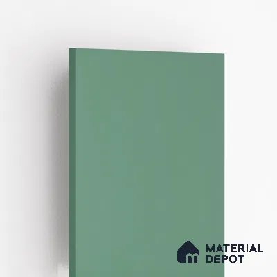 Green Solid Colors Look 9543 SZM 8 ft x 4 ft Matte Finish Decorative Laminate - 1 mm | Suitable for Living Room, Kitchen, Office