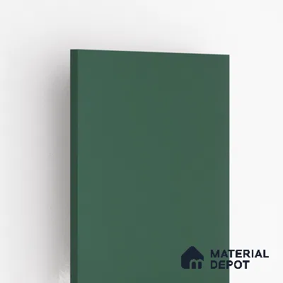 Green Solid Colors Look 9555 SZM 8 ft x 4 ft Matte Finish Decorative Laminate - 1 mm | Suitable for Living Room, Kitchen, Office