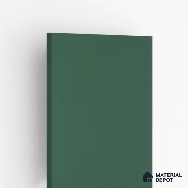 Green Solid Colors Look 9555 SZM 8 ft x 4 ft Matte Finish Decorative Laminate - 1 mm | Suitable for Living Room, Kitchen, Office