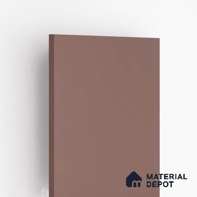 Brown Textured Solid Look SPG 10 8 ft x 4 ft Texture Finish Decorative Laminate - 1 mm | Suitable for TV Unit, Wardrobe, Kitchen Cabinets