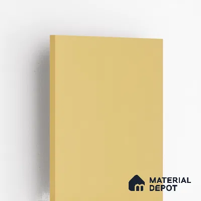 Yellow Textured Solid Look 9554 SED 8 ft x 4 ft Texture Finish Decorative Laminate - 1 mm | Suitable for TV Unit, Wardrobe, Kitchen Cabinets