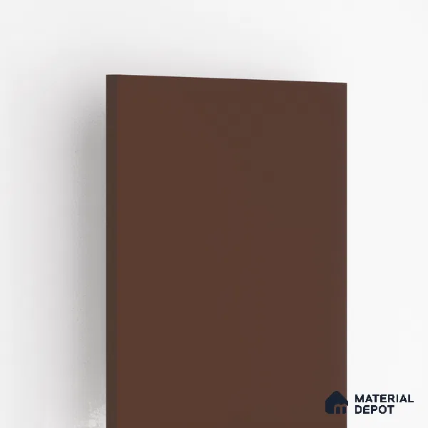 Brown Textured Solid Look 9360 SED 8 ft x 4 ft Texture Finish Decorative Laminate - 1 mm | Suitable for TV Unit, Wardrobe, Kitchen Cabinets