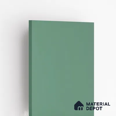 Green Textured Solid Look 9543 SLR 8 ft x 4 ft Texture Finish Decorative Laminate - 1 mm | Suitable for TV Unit, Wardrobe, Kitchen Cabinets