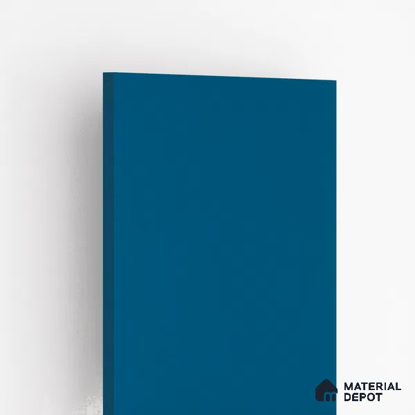 Blue Textured Solid Look 9546 SLR 8 ft x 4 ft Texture Finish Decorative Laminate - 1 mm | Suitable for TV Unit, Wardrobe, Kitchen Cabinets