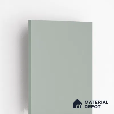 Sage Green Solid Colors Look LM 10851 8 ft x 4 ft Matte Finish Decorative Laminate - 1 mm | Suitable for Living Room, Kitchen, Office