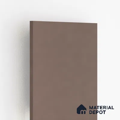 Brown Textured Solid Look LM 10858 8 ft x 4 ft Texture Finish Decorative Laminate - 1 mm | Suitable for TV Unit, Wardrobe, Kitchen Cabinets