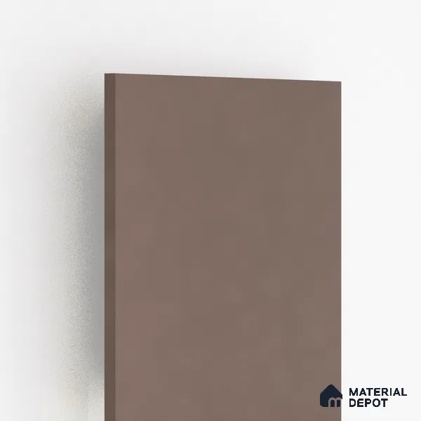 Brown Textured Solid Look LM 10858 8 ft x 4 ft Texture Finish Decorative Laminate - 1 mm | Suitable for TV Unit, Wardrobe, Kitchen Cabinets