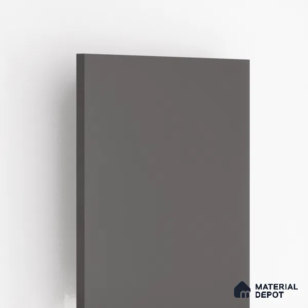 Grey Solid Colors Look LM 10863 8 ft x 4 ft Glossy Finish Decorative Laminate - 1 mm | Suitable for Living Room, Kitchen, Office
