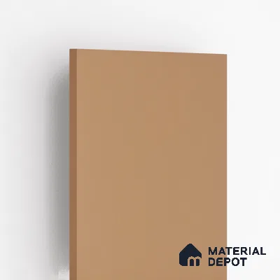 Chocolate Brown Solid Colors Look LM 10865 8 ft x 4 ft Glossy Finish Decorative Laminate - 1 mm | Suitable for Living Room, Kitchen, Office