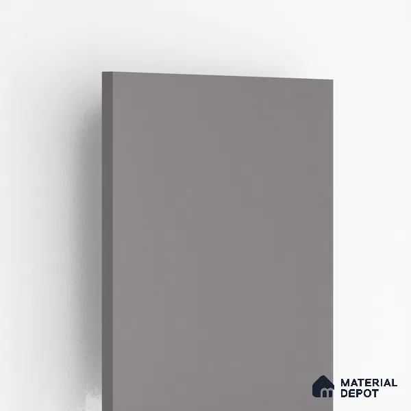 Grey Solid Colors Look LM 10983 8 ft x 4 ft Suede Finish Decorative Laminate - 1 mm | Suitable for Living Room, Kitchen, Office