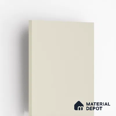 Pale Ivory Solid Colors Look LM 10984 8 ft x 4 ft Suede Finish Decorative Laminate - 1 mm | Suitable for Living Room, Kitchen, Office