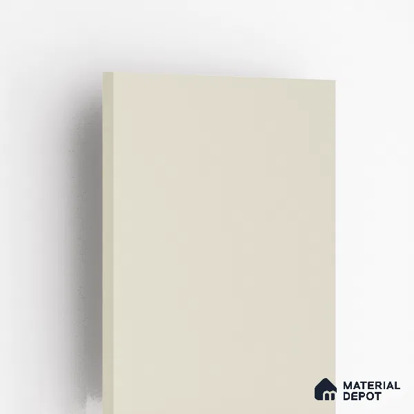 Pale Ivory Solid Colors Look LM 10984 8 ft x 4 ft Suede Finish Decorative Laminate - 1 mm | Suitable for Living Room, Kitchen, Office