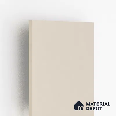 Beige Solid Colors Look LM 10986 8 ft x 4 ft Suede Finish Decorative Laminate - 1 mm | Suitable for Living Room, Kitchen, Office