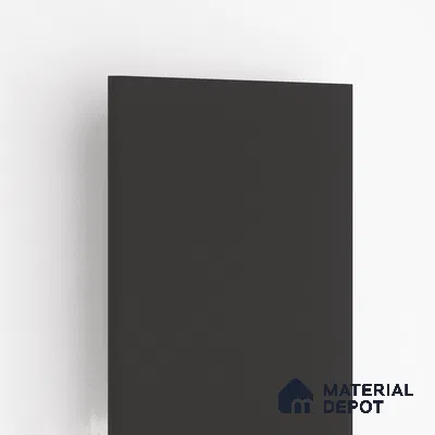 Charcoal Black Solid Colors Look LM 10989 8 ft x 4 ft Suede Finish Decorative Laminate - 1 mm | Suitable for Living Room, Kitchen, Office
