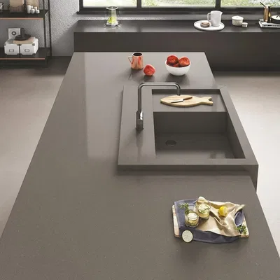 Closeup application image of Vitrified Slabs
