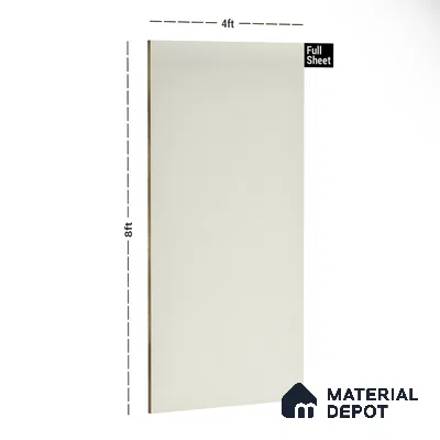 Orange Solid Colors Look 3515 NGL 8 ft x 4 ft High Gloss Finish Decorative Laminate - 1 mm | Suitable for Living Room, Kitchen, Office