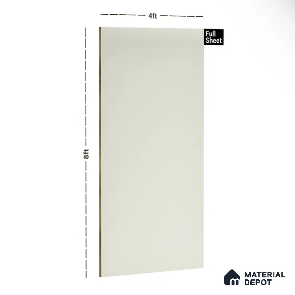 Orange Solid Colors Look 3515 NGL 8 ft x 4 ft High Gloss Finish Decorative Laminate - 1 mm | Suitable for Living Room, Kitchen, Office