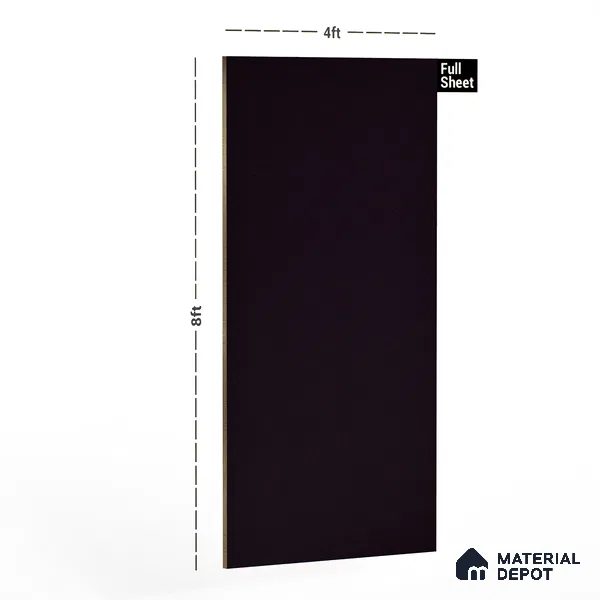 Violet Solid Colors Look 3634 NGL 8 ft x 4 ft High Gloss Finish Decorative Laminate - 1 mm | Suitable for Living Room, Kitchen, Office