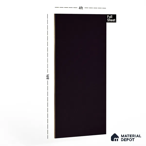 Violet Solid Colors Look 3634 SMR 8 ft x 4 ft High Gloss Finish Decorative Laminate - 1 mm | Suitable for Living Room, Kitchen, Office