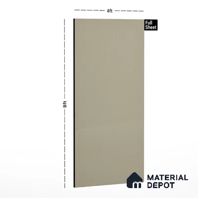 Beige Solid Colors Look CF 129 Chiffon Chiffon 8 ft x 4 ft Matte Finish Decorative Laminate - 1 mm | Suitable for Living Room, Kitchen, Office