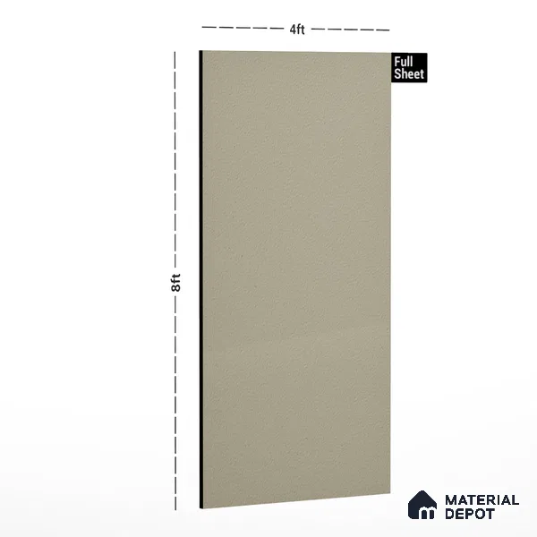 Beige Solid Colors Look CF 129 Chiffon Chiffon 8 ft x 4 ft Matte Finish Decorative Laminate - 1 mm | Suitable for Living Room, Kitchen, Office