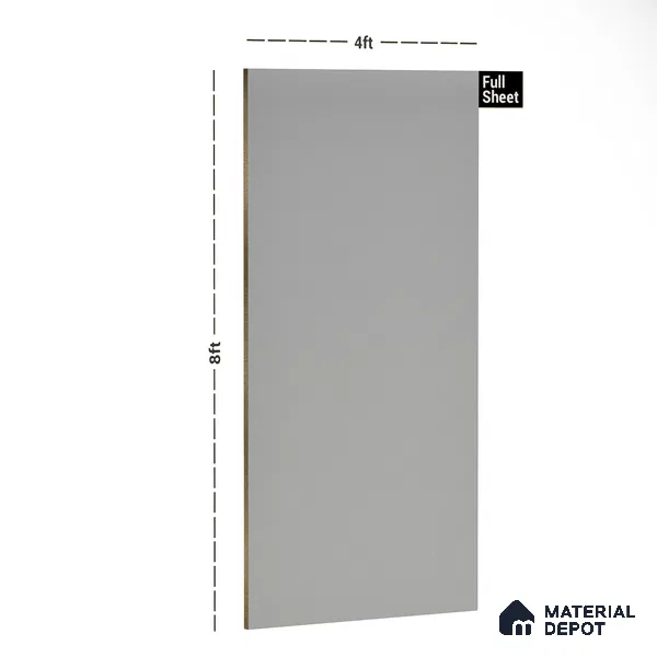 108 LU Off White 8 ft x 4 ft Texture Finish Decorative Laminate - 1 mm  | Suitable for TV Unit, Wardrobe, Kitchen Cabinets | Matching Edgeband Code - (Rehau - 110158) | (E3 - 1103 HG)