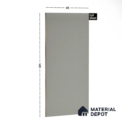 158 LU Taupe 8 ft x 4 ft Texture Finish Decorative Laminate - 1 mm  | Suitable for TV Unit, Wardrobe, Kitchen Cabinets | Matching Edgeband Code - (Rehau - 110163) | (E3 - 1505 HG)