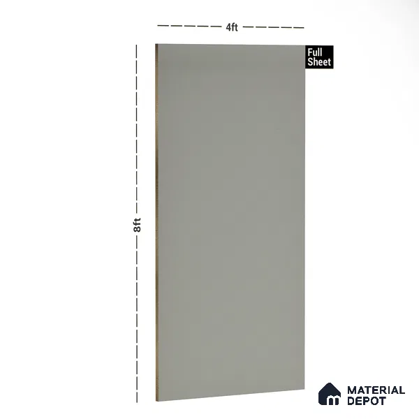 158 LU Taupe 8 ft x 4 ft Texture Finish Decorative Laminate - 1 mm  | Suitable for TV Unit, Wardrobe, Kitchen Cabinets | Matching Edgeband Code - (Rehau - 110163) | (E3 - 1505 HG)