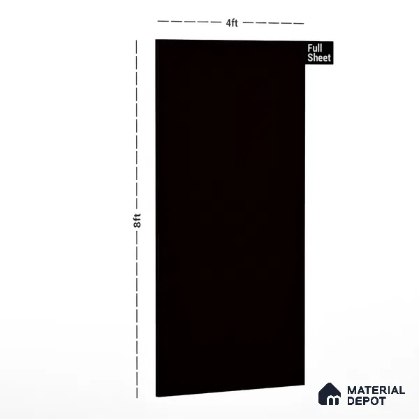 174 LU Chocolate 8 ft x 4 ft Texture Finish Decorative Laminate - 1 mm  | Suitable for TV Unit, Wardrobe, Kitchen Cabinets | Matching Edgeband Code - (Rehau - 75738) | (E3 - 1509 HG)