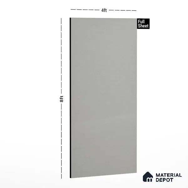 84871 SU White Linen 8 ft x 4 ft Texture Finish Liner Laminate - 0.8 mm | Suitable for TV Unit, Wardrobe, Kitchen Cabinets