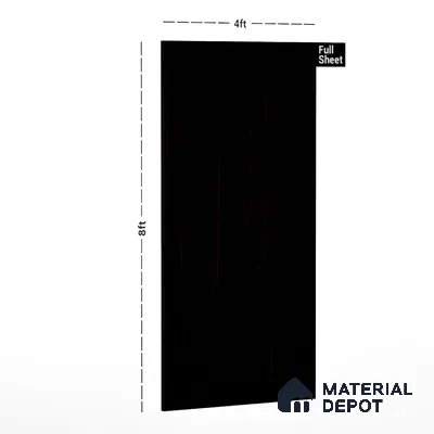 Wooden Look 80737 SU Dark Sandalwood 8 ft x 4 ft Texture Finish Liner Laminate - 0.8 mm | Suitable for TV Unit, Wardrobe, Kitchen Cabinets