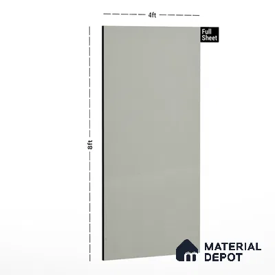 80006 SU Warm White 8 ft x 4 ft Texture Finish Liner Laminate - 0.8 mm | Suitable for TV Unit, Wardrobe, Kitchen Cabinets