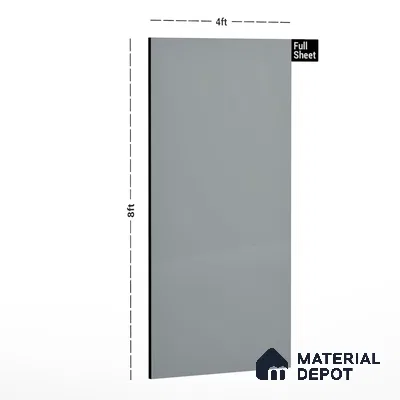 80232 SU Grey 8 ft x 4 ft Texture Finish Liner Laminate - 0.8 mm | Suitable for TV Unit, Wardrobe, Kitchen Cabinets