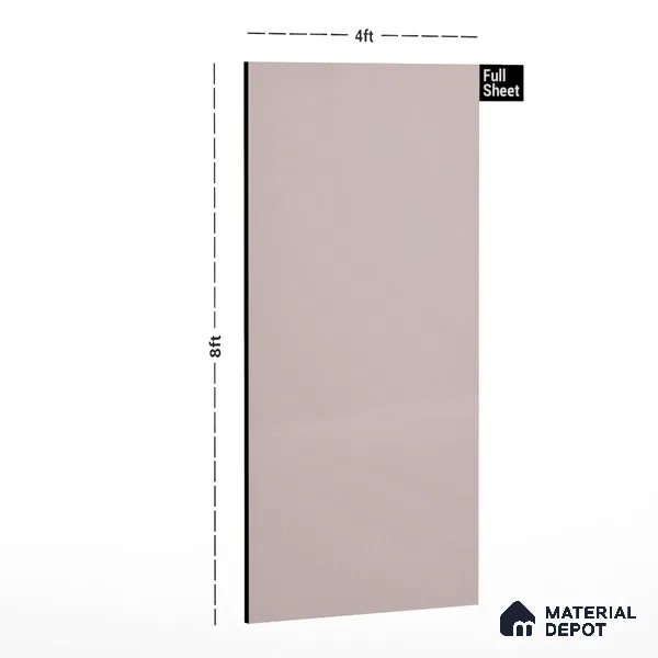 Blush Pink Solid Colors look LM 20867 8 ft x 4 ft High Gloss Finish 6H anti-scratch Acrylic Laminate - 1.5 mm | Suitable for Living Room, Kitchen, Office