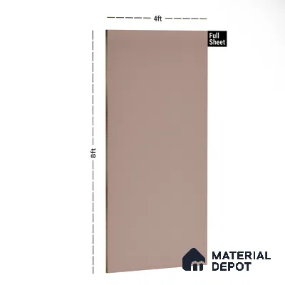 GA 4316 8 ft x 4 ft Matte Finish 6H Antiscratch Acrylic Laminate - 1.5 mm | Suitable for Living Room, Kitchen, Office