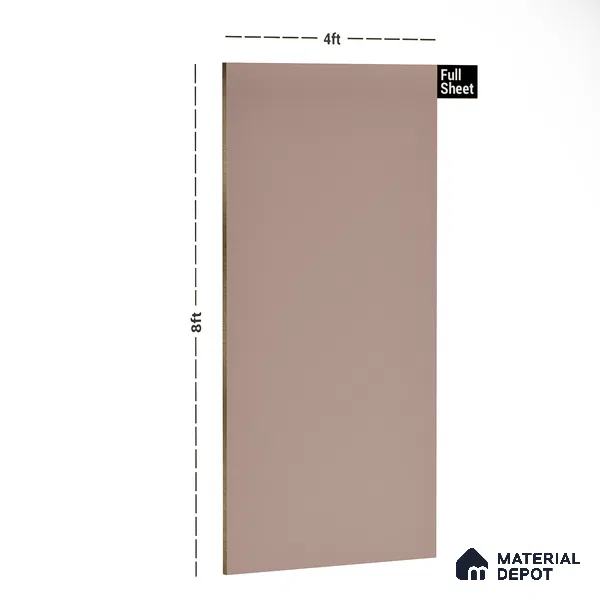 GA 4316 8 ft x 4 ft Matte Finish 6H Antiscratch Acrylic Laminate - 1.5 mm | Suitable for Living Room, Kitchen, Office