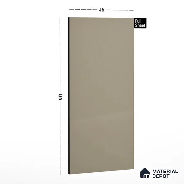 7108 GL Glass Finish 8 ft x 4 ft Acrylic Laminate - 2.5 mm