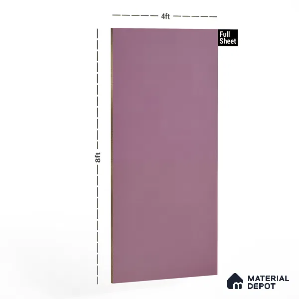 GA 4405 8 ft x 4 ft Metallic Finish 6H Antiscratch Acrylic Laminate - 1.5 mm