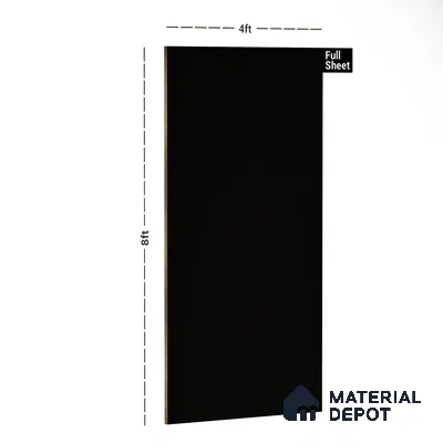 Beige Solid Colors Look CRYSTAL 1181 8 ft x 4 ft High Gloss Finish Decorative Laminate - 1.25 mm | Suitable for Living Room, Kitchen, Office