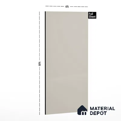 GA 4328 8 ft x 4 ft Matte Finish 6H Antiscratch Acrylic Laminate - 1.5 mm | Suitable for Living Room, Kitchen, Office