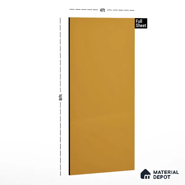 GA 4321 8 ft x 4 ft Matte Finish 6H Antiscratch Acrylic Laminate - 1.5 mm | Suitable for Living Room, Kitchen, Office
