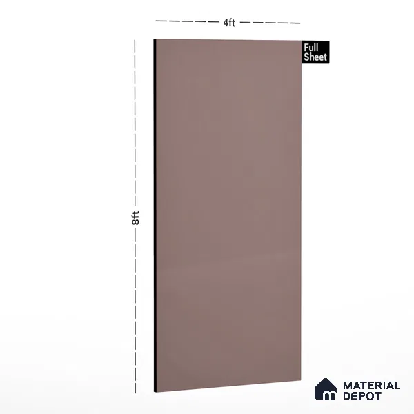 GA 4316 8 ft x 4 ft Matte Finish 6H Antiscratch Acrylic Laminate - 1.5 mm | Suitable for Living Room, Kitchen, Office
