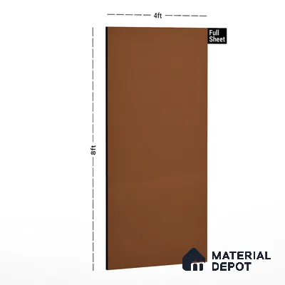 GA 4327 8 ft x 4 ft Matte Finish 6H Antiscratch Acrylic Laminate - 1.5 mm | Suitable for Living Room, Kitchen, Office