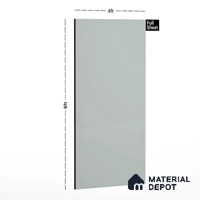 GA 4304 8 ft x 4 ft Matte Finish 6H Antiscratch Acrylic Laminate - 1.5 mm | Suitable for Living Room, Kitchen, Office