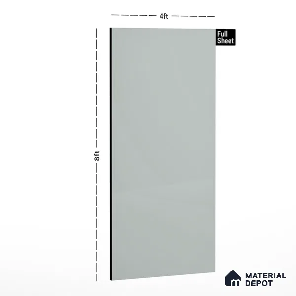 GA 4304 8 ft x 4 ft Matte Finish 6H Antiscratch Acrylic Laminate - 1.5 mm | Suitable for Living Room, Kitchen, Office